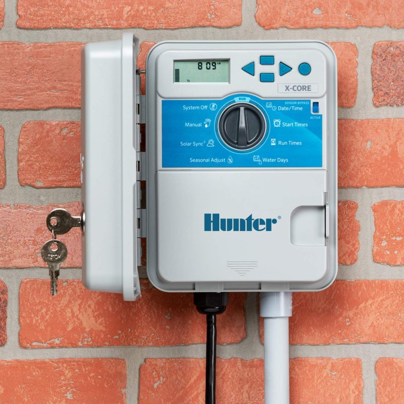 Hunter Industries Hunter XC600 X-Core 6 Station Outdoor Sprinkler Controller, Easy Install Irrigation Timer for Lawn and Garden, Weatherproof, 3 Programs, 4 Start Times - Image 4